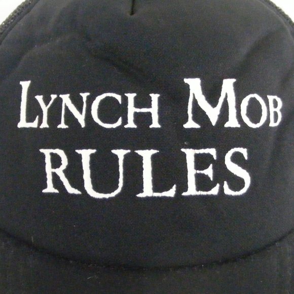 George LYNCH MOB RULES Cap, OS, Trucker, Black - Picture 5 of 10